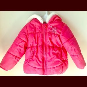 🎀 LONDON FOG | Baby Girl Heavy Winter Coat